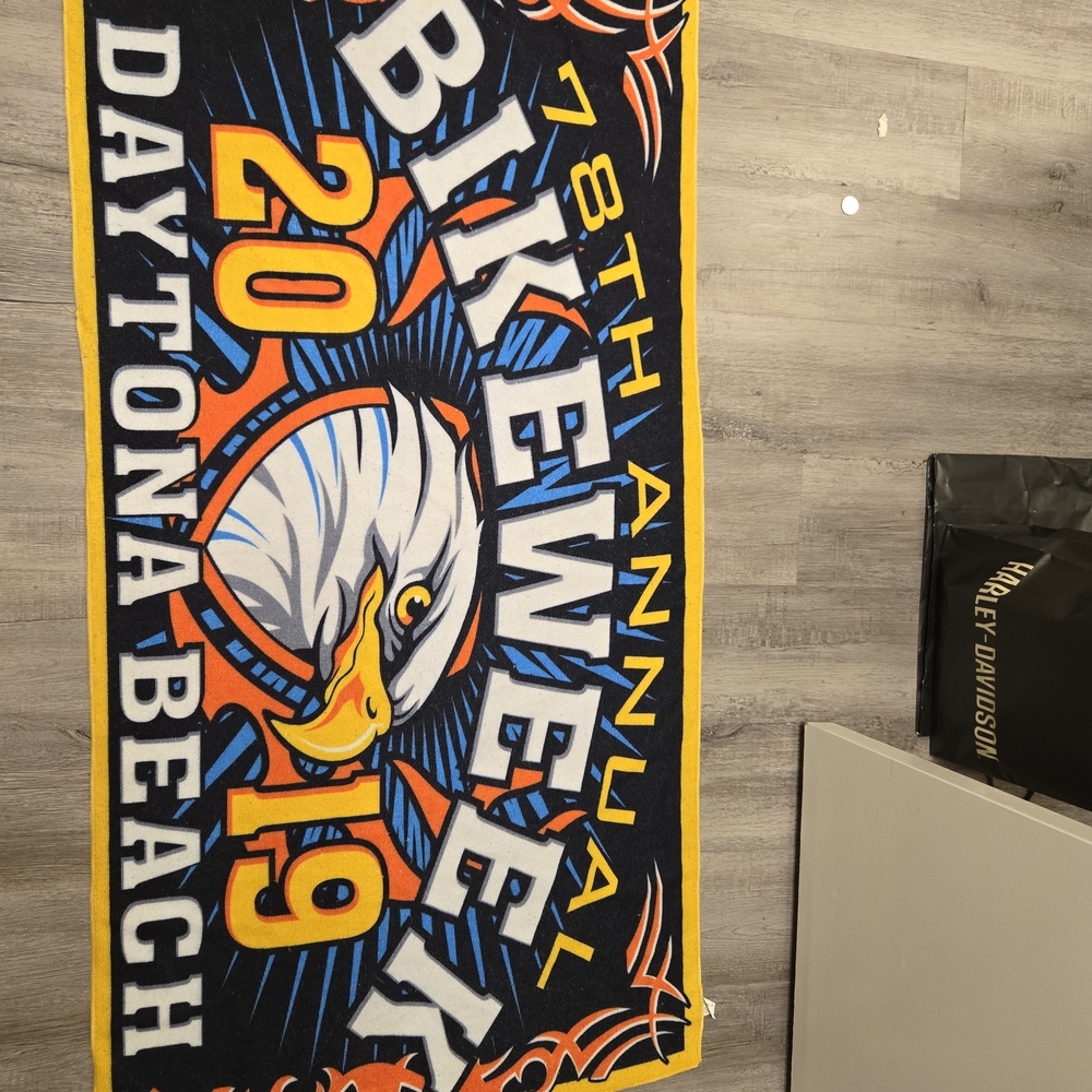 Daytona Beach Bike Week Towel